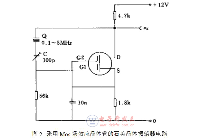 简单的晶体振荡器电路图大全(十款晶体振荡器电路图)