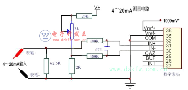 icl7107ϸicl7107ͼ_ԭӦõ·ͼ