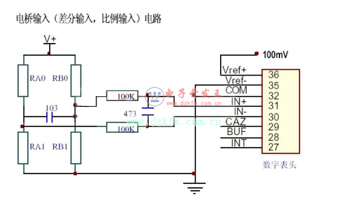 icl7107ϸicl7107ͼ_ԭӦõ·ͼ