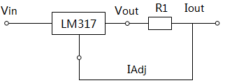 LM317产品资料推荐的稳流电路 LM317产品资料推荐的稳流电路