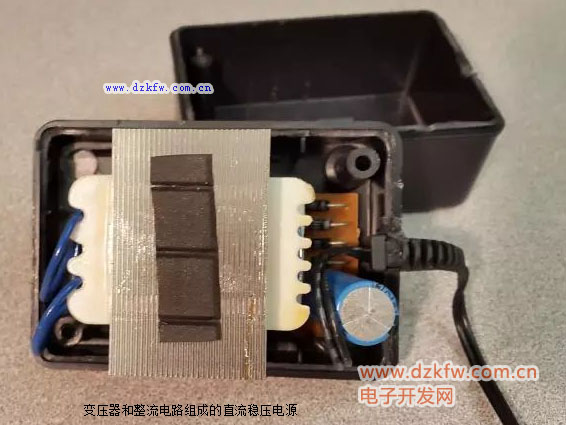 老式直流电源内部结构