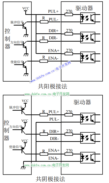 步进驱动器接线图