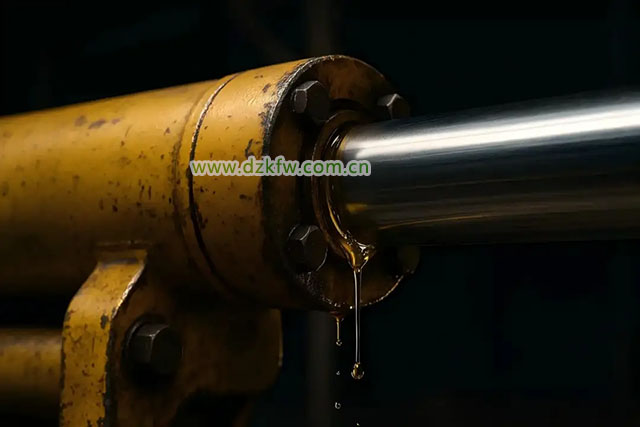 油缸漏油,油缸机封失效原因