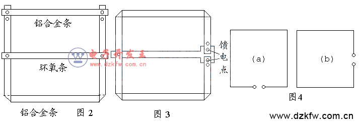 4单元方框无线的制作,天线结构图
