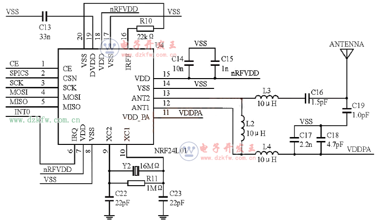 nRF24L01Ƶշ·ԭͼ