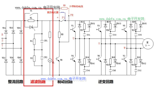 变频器主电路