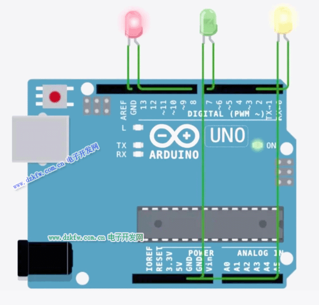 Arduino新手教程:点亮LED灯